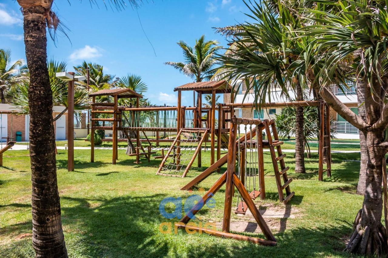 Ape Na Areia 3Qtos Para Familias Grandes! Pertinho Do Beach Park, Acesso Direto Para A Praia E Lazer Completo 阿奎拉兹 外观 照片