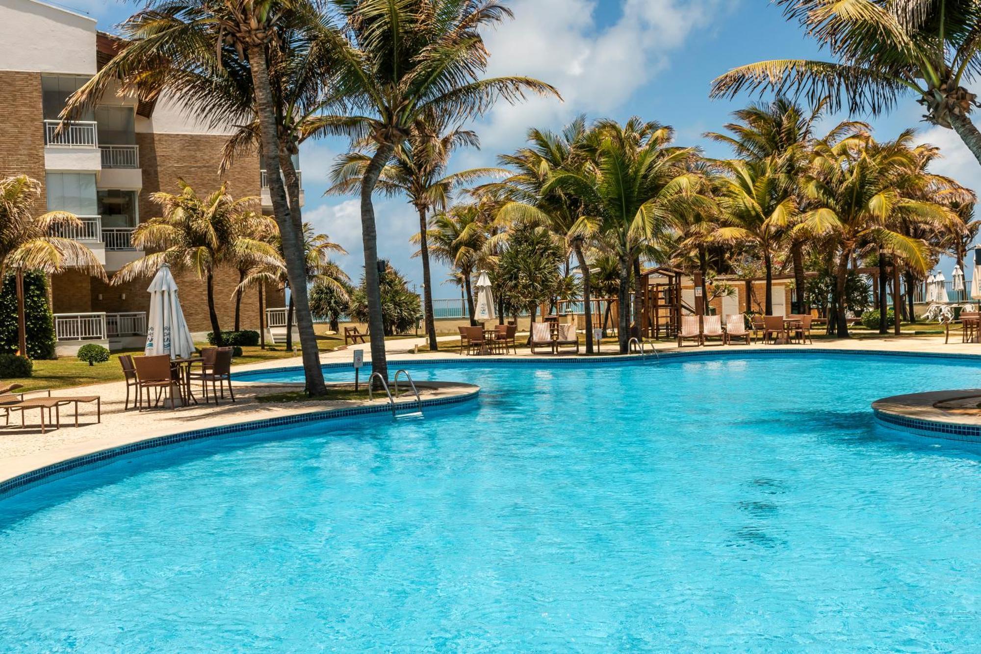 Ape Na Areia 3Qtos Para Familias Grandes! Pertinho Do Beach Park, Acesso Direto Para A Praia E Lazer Completo 阿奎拉兹 外观 照片