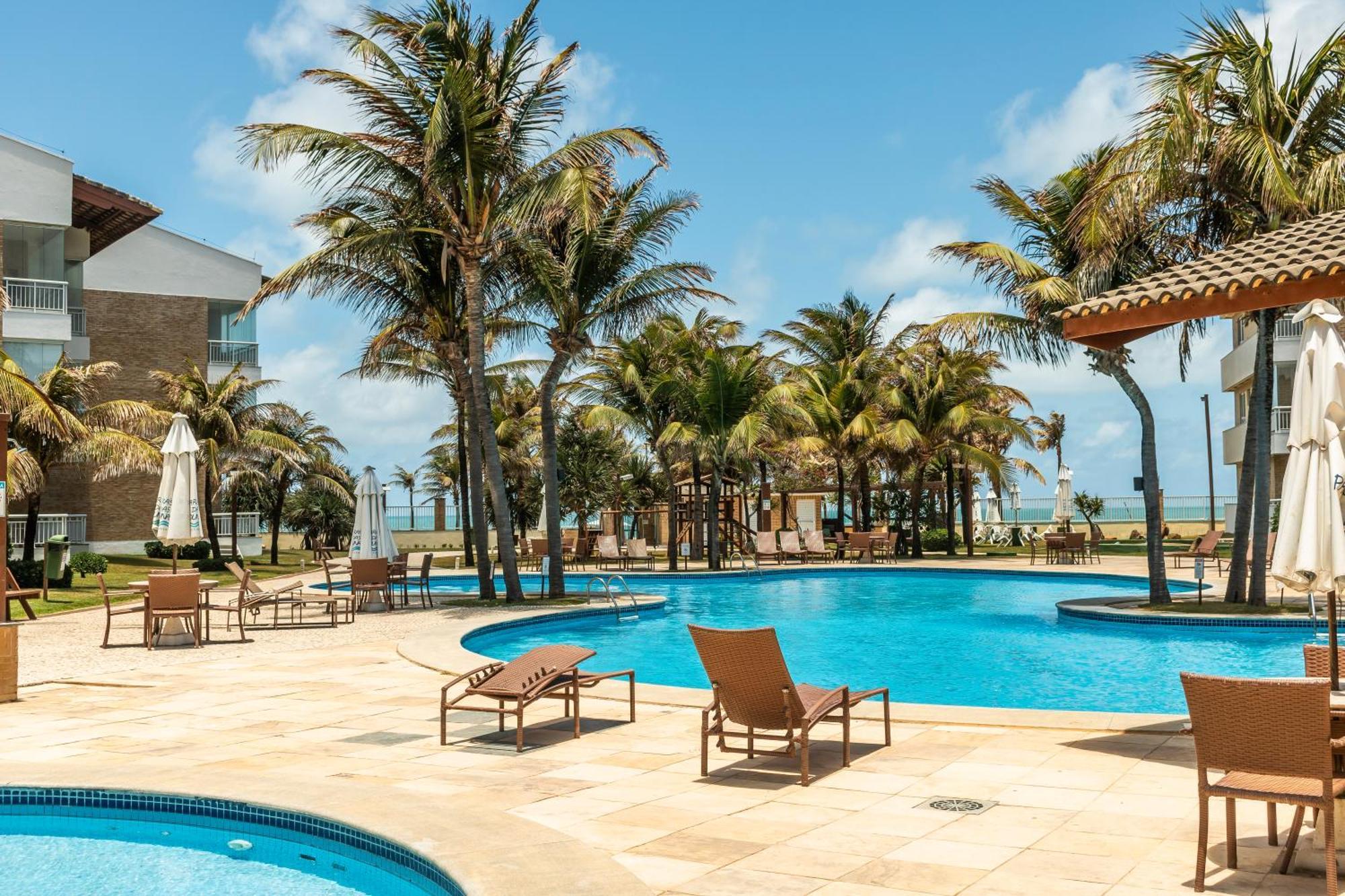 Ape Na Areia 3Qtos Para Familias Grandes! Pertinho Do Beach Park, Acesso Direto Para A Praia E Lazer Completo 阿奎拉兹 外观 照片